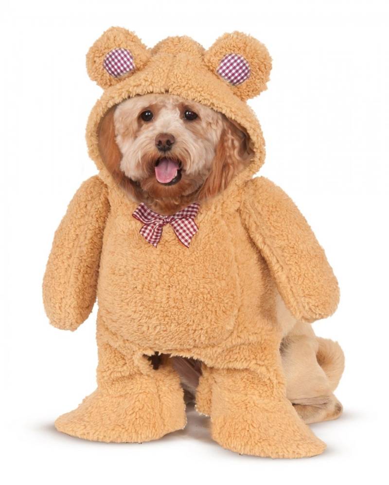 Teddy Bär Kostüm für Hunde für Fasching L von Karneval Universe