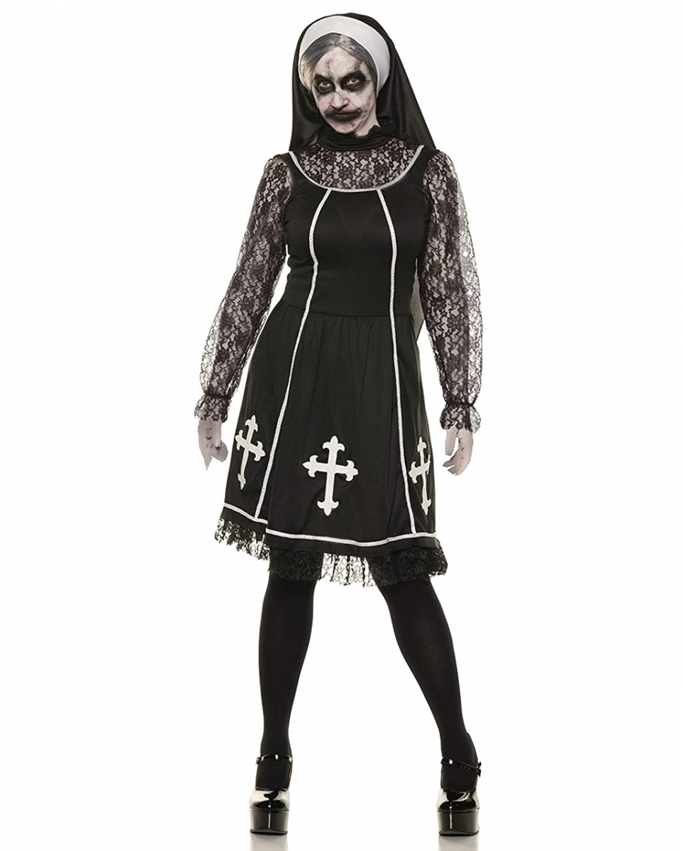 Teuflische Ordensschwester Mary Damen Kostüm ★ XL von Karneval Universe