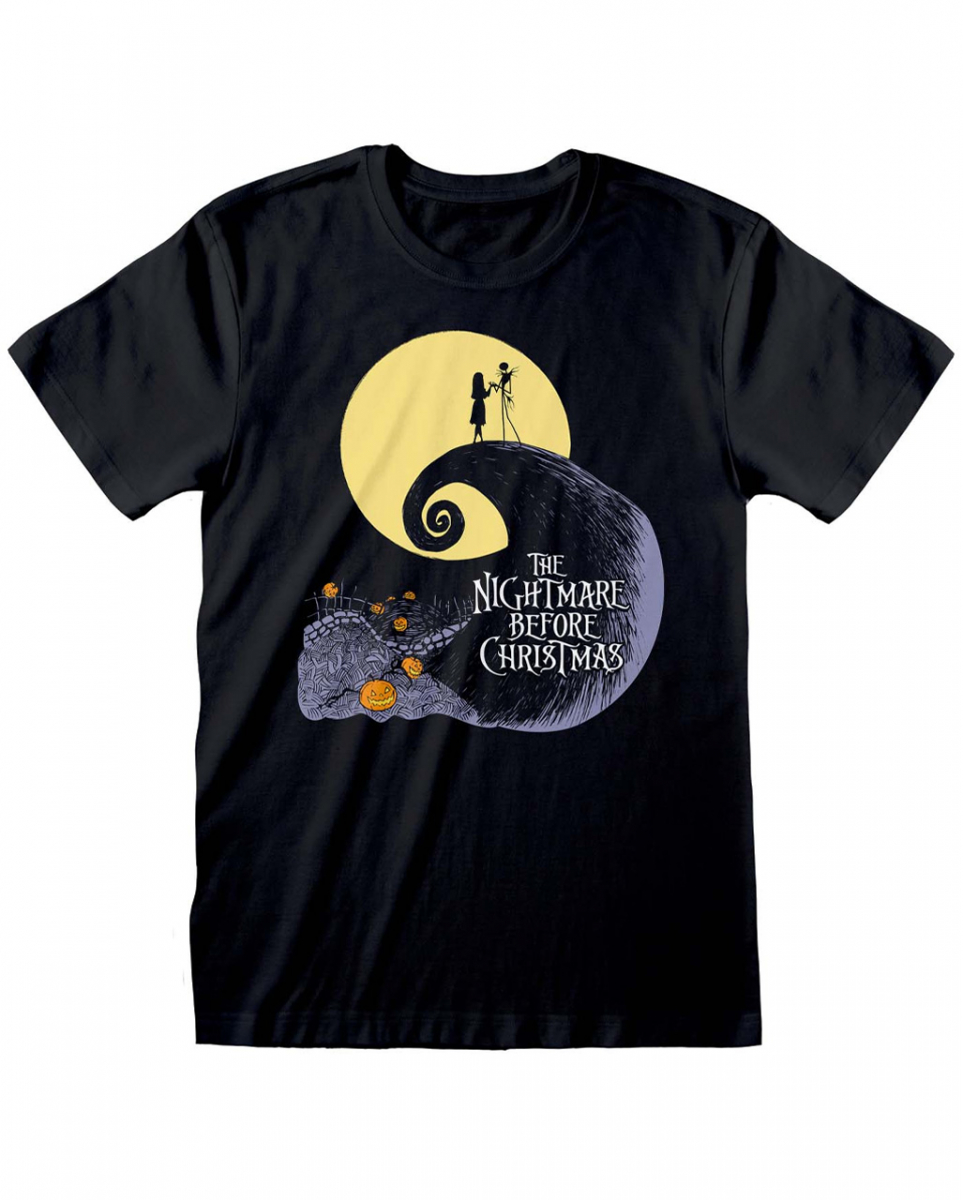 The Nightmare Before Christmas Silhouette T-Shirt ✯ L von Karneval Universe