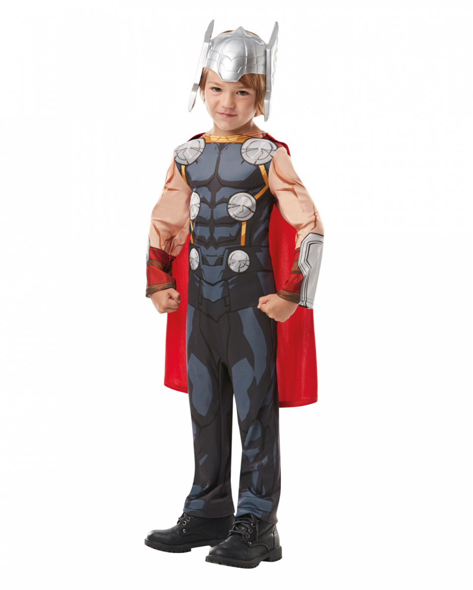 Thor Kinderverkleidung  Werde ein Teil der Avengers mit der Thor Kinderverkleidung S von Karneval Universe