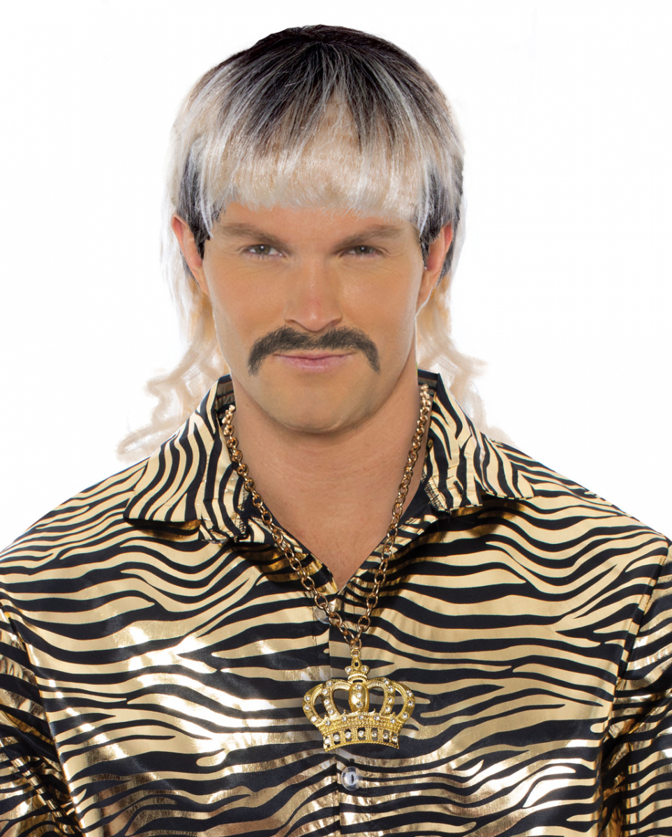 Tiger King Vokuhila als 80er Jahre Perücke von Karneval Universe