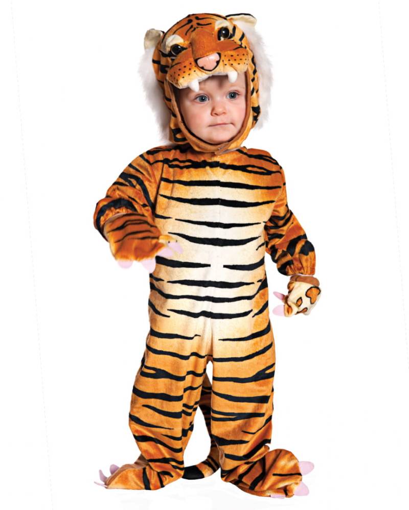 Tiger Kleinkinderkostüm für Fasching M von Karneval Universe