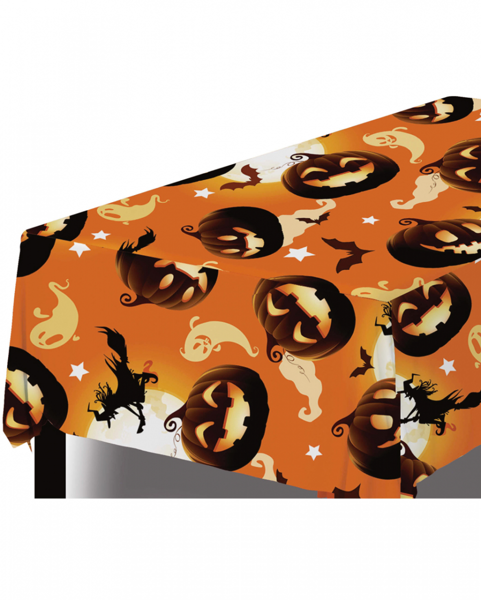 Tischdecke Happy Halloween Kürbis  JETZT bestellen! von Karneval Universe