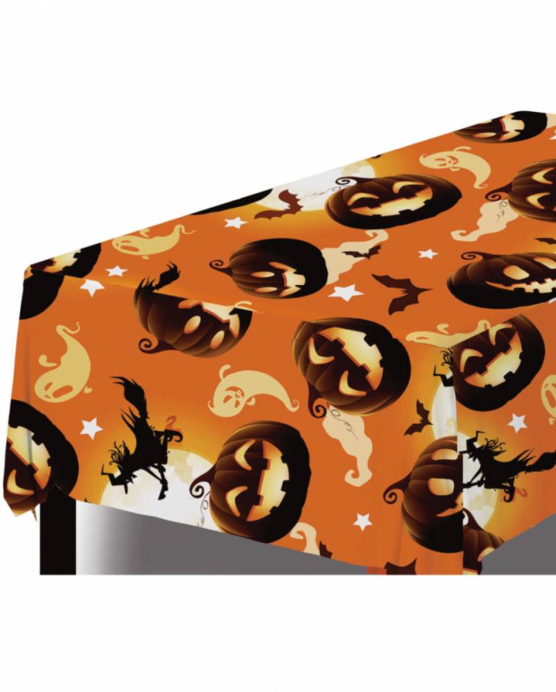 Tischdecke Happy Halloween Kürbis  JETZT bestellen! von Karneval Universe