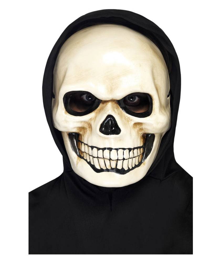 Totenkopf Maske für Halloween & Fasching von Karneval Universe
