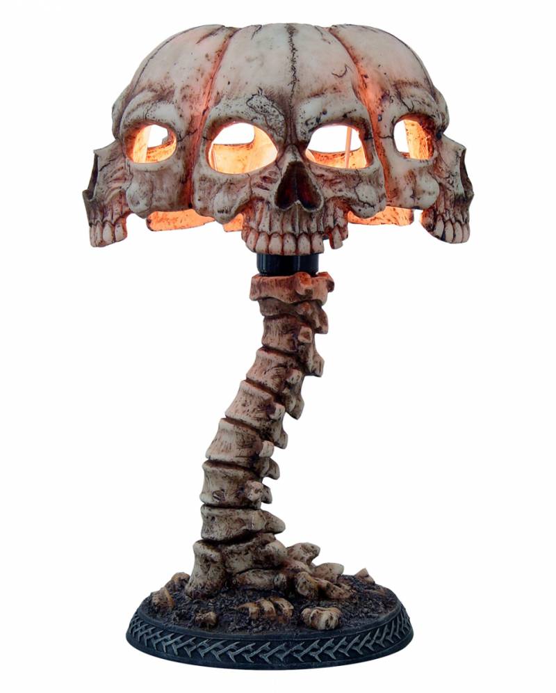 Totenkopflampe mit Wirbelsäule ? von Karneval Universe