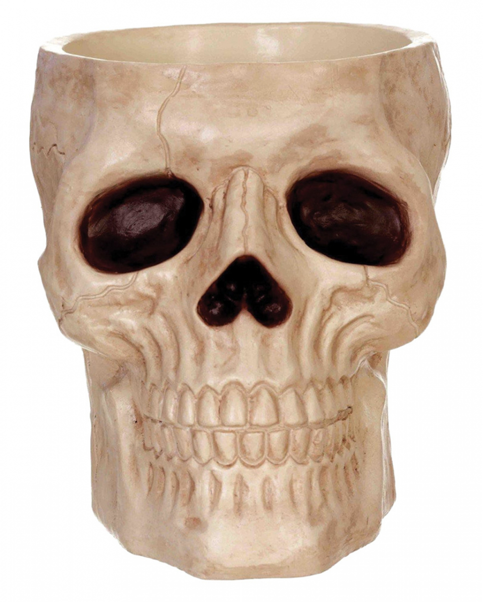 Totenschädel Bonbonschüssel als Halloween Deko ? von Karneval Universe