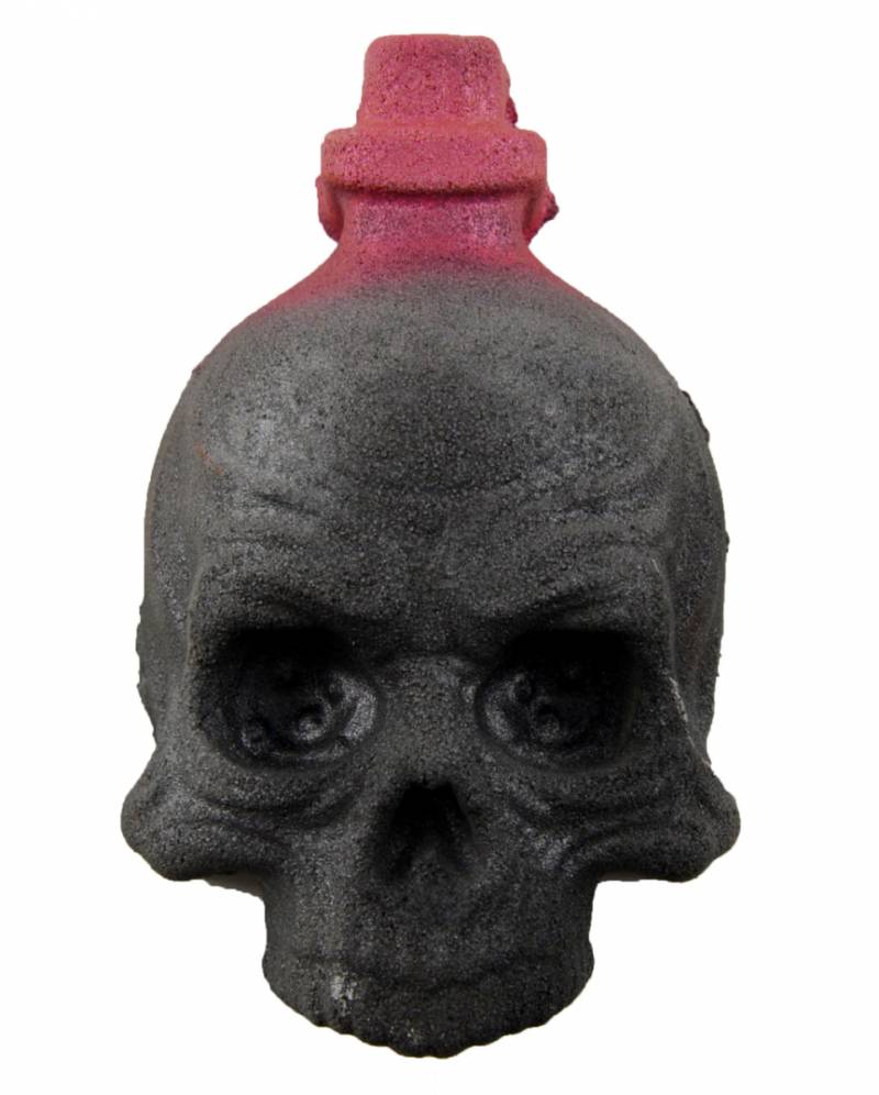 Totenschädel Fläschchen Badebombe HIER kaufen ? von Karneval Universe
