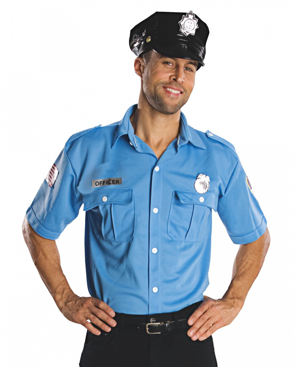 US Officer Polizeikostüm  Berufskostüm One Size von Karneval Universe