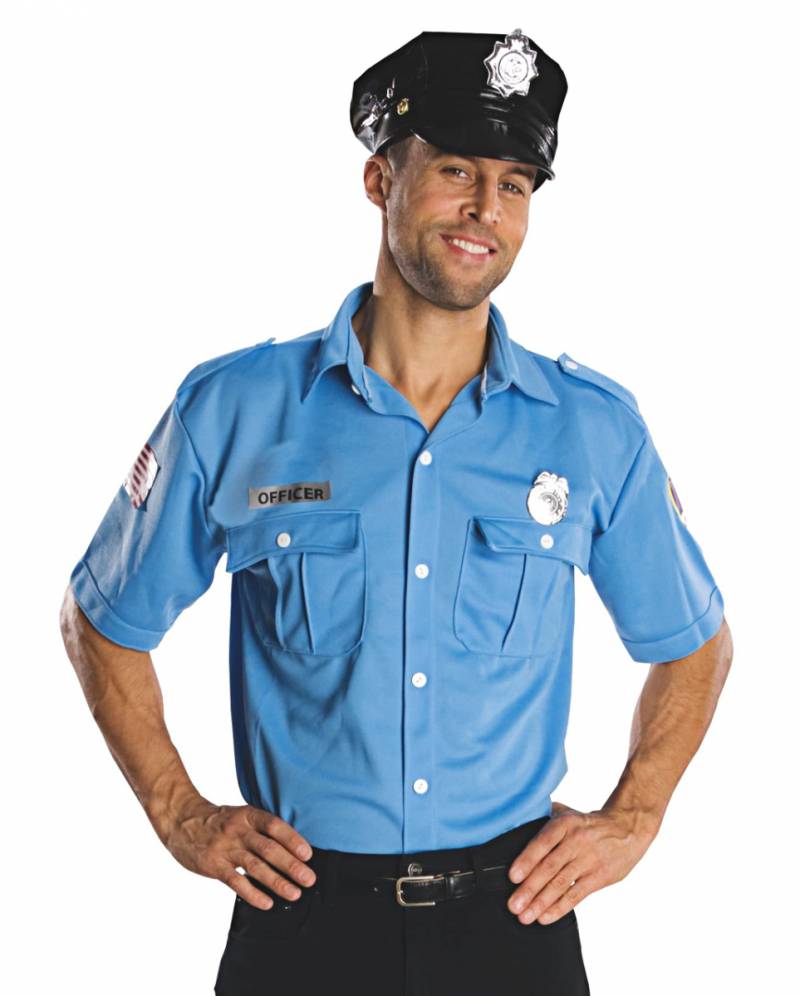 US Officer Polizeikostüm  Berufskostüm One Size von Karneval Universe