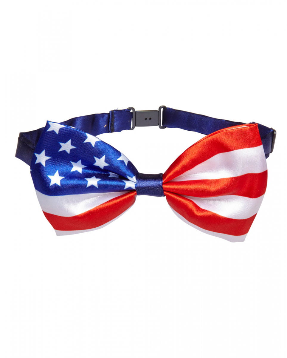 USA Fliege mit Stars & Stripes von Karneval Universe