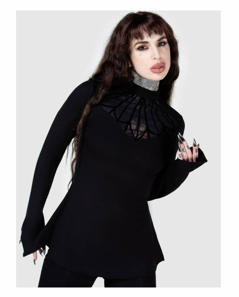 Underneath The Altar Top KILLSTAR  Langarmshirt M von Karneval Universe
