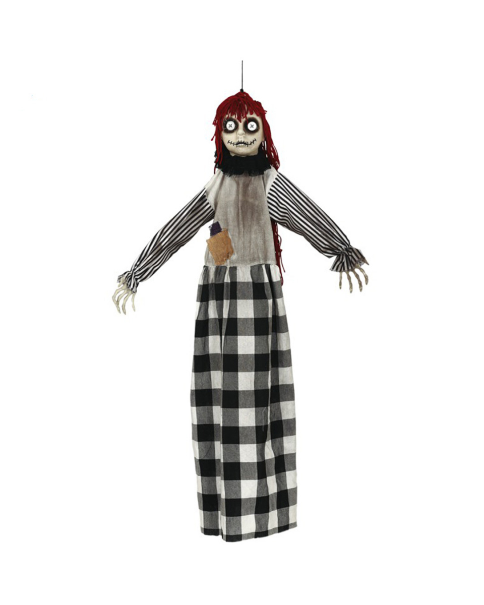 Unheimliche Voodoo Puppe Hängefigur als ? Deko von Karneval Universe