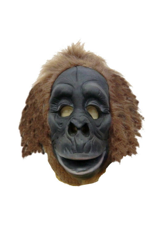 Urwald Maske -Monkey Mask-Schimpansen Kostüm von Karneval Universe