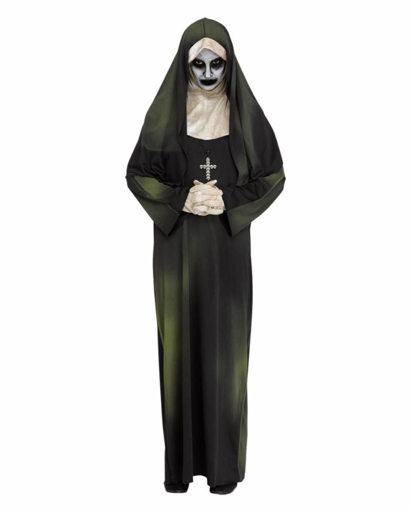 Verfluchte Nonne Kostüm als Halloween Verkleidung One Size von Karneval Universe