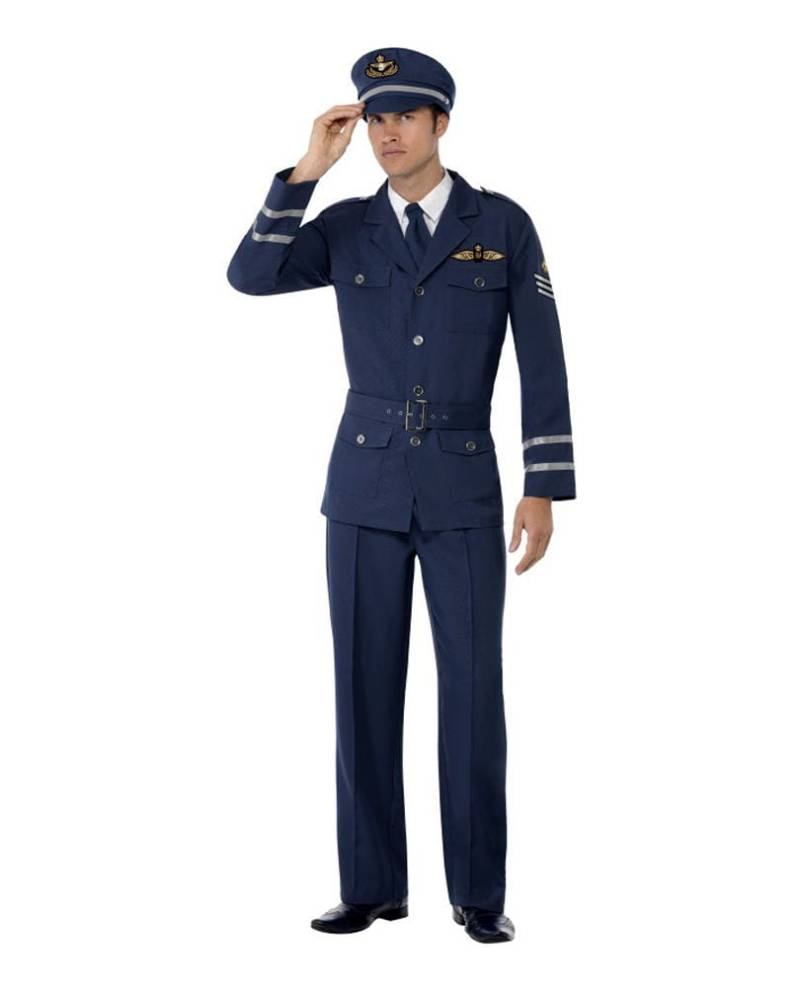 Vierziger Jahre Soldaten Kostüm   Airforce Uniform als Kostüm M 38-40 von Karneval Universe