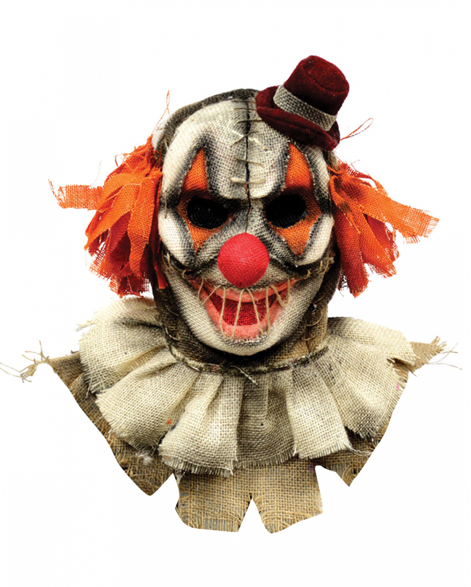 Vintage Clown Vogelscheuche Maske für ? von Karneval Universe