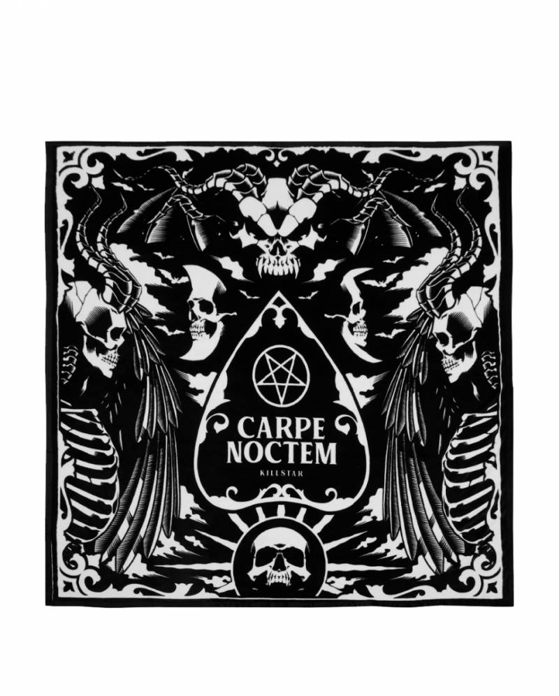 Vivat Nocte Decke KILLSTAR ★ Gothic Kuscheldecke von Karneval Universe