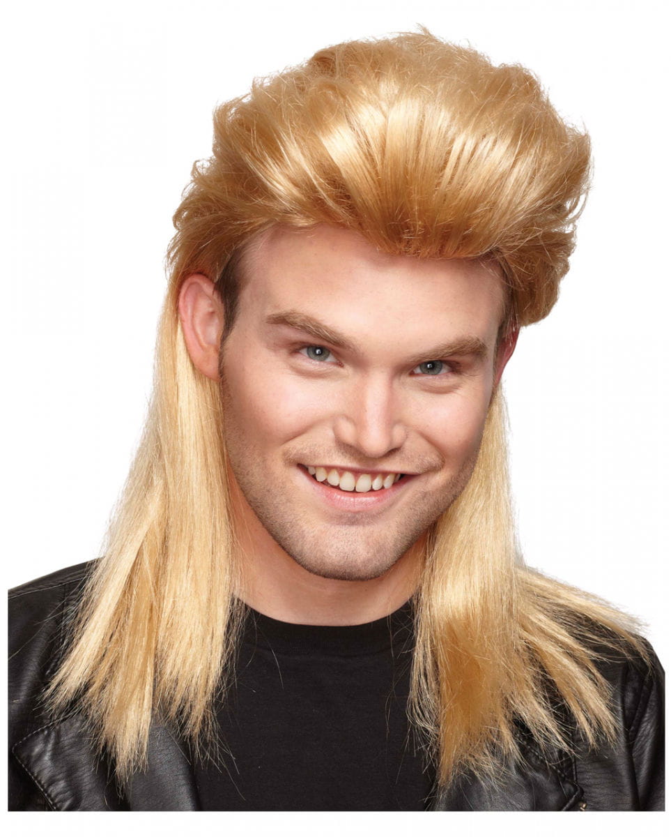 Vokuhila Perücke blond kaufen! Vokuhila Perücke blond kaufen! von Karneval Universe