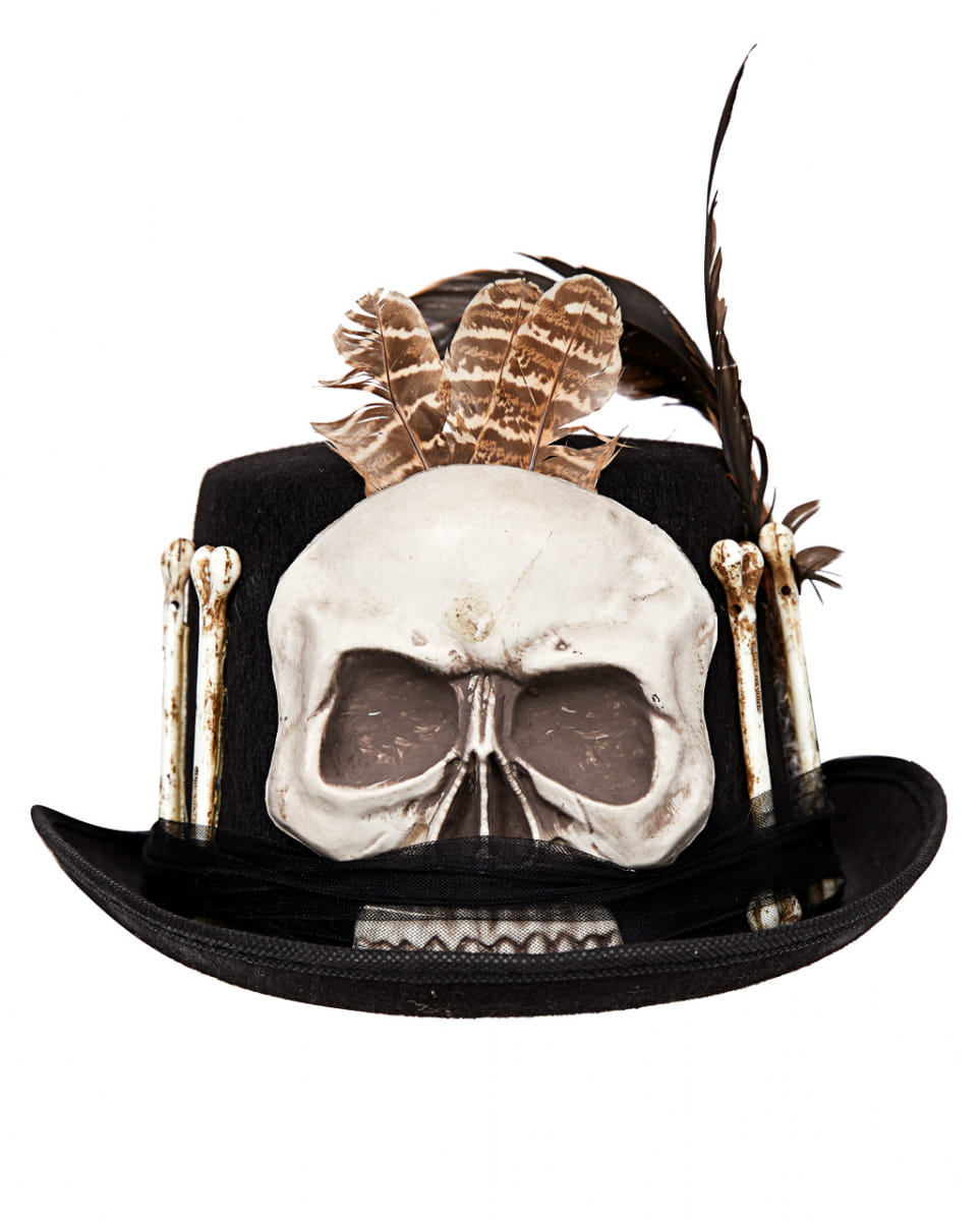 Voodoo Hut mit Totenschädel für Halloween! von Karneval Universe