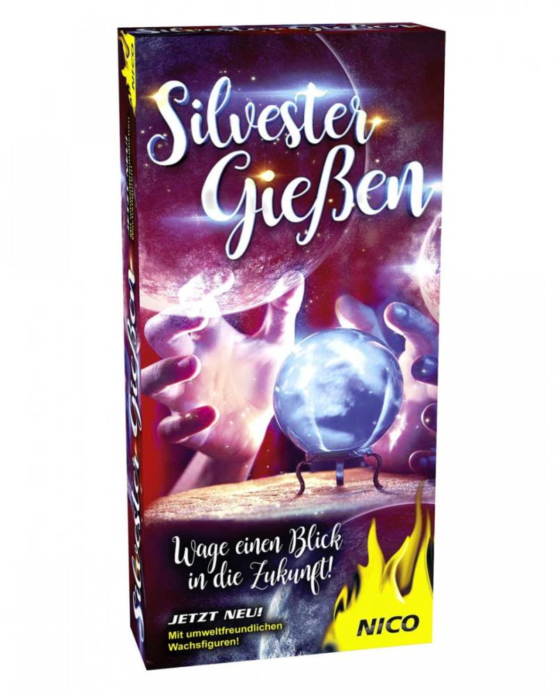 Wachsgießen Set für Silvester ▶ Bleigießen von Karneval Universe