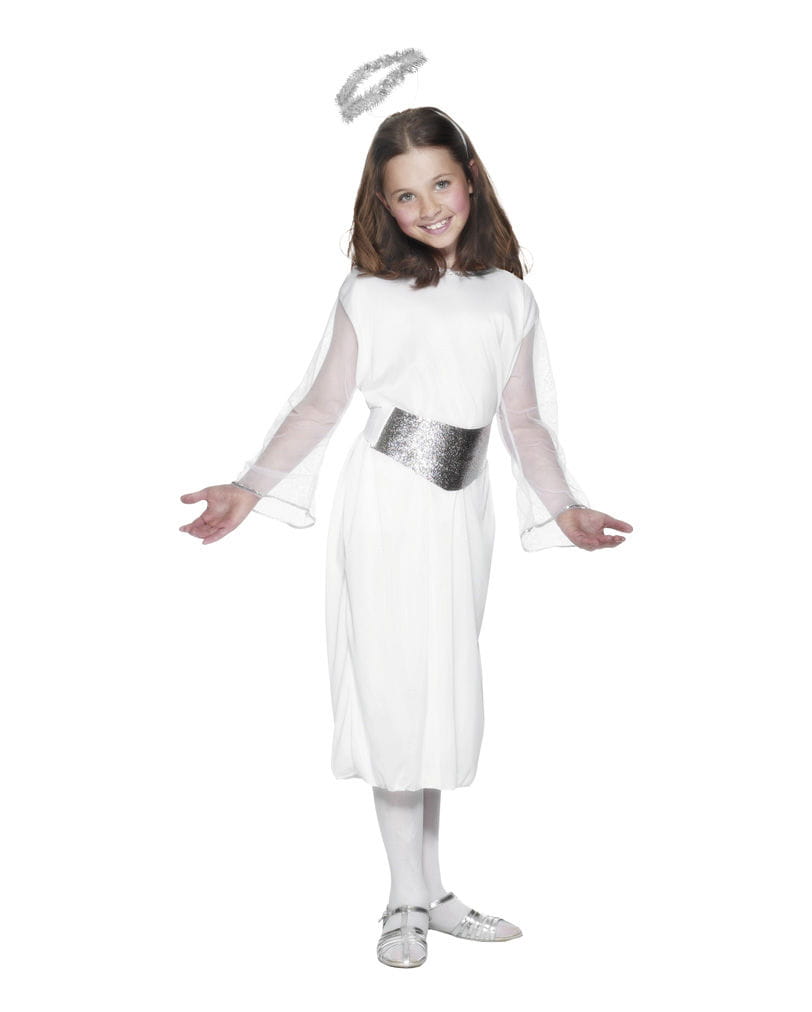 Weihnachts Engel Kinder Verkleidung als Advenstkostüm für Mädchen S von Karneval Universe