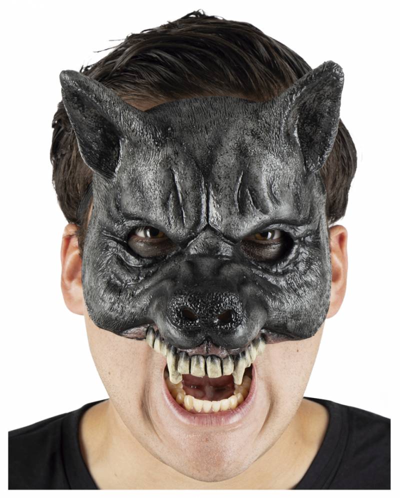 Werwolf Halloween Halbmaske für ? von Karneval Universe