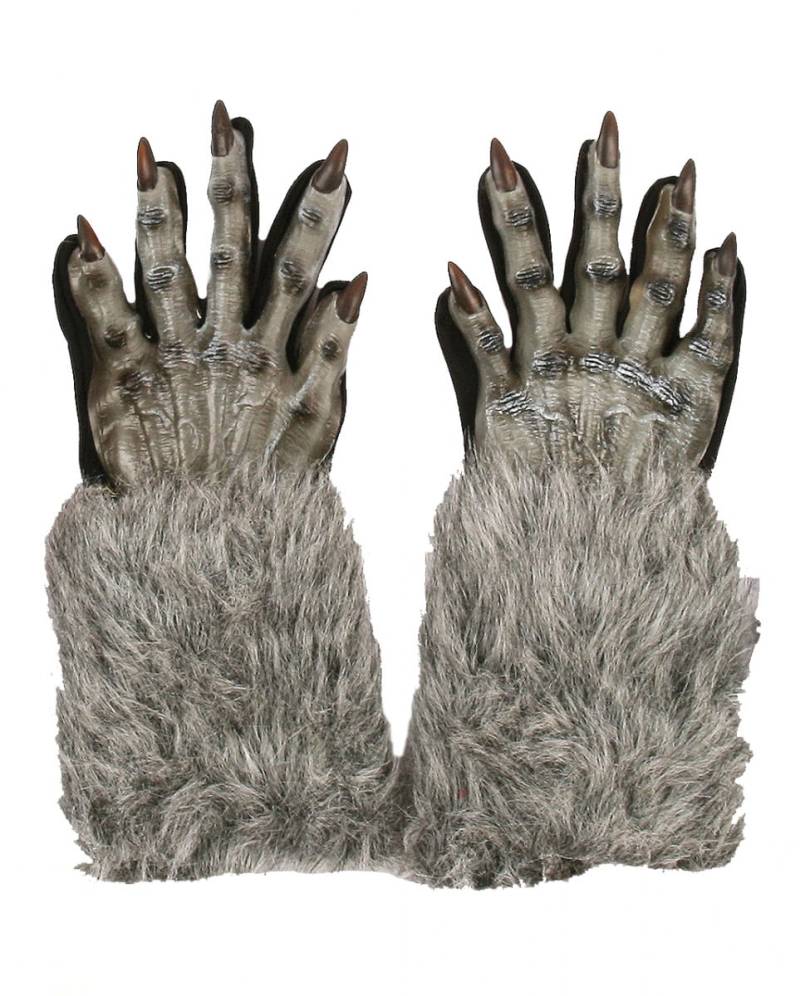 Werwolf Pranken grau für Fasching von Karneval Universe