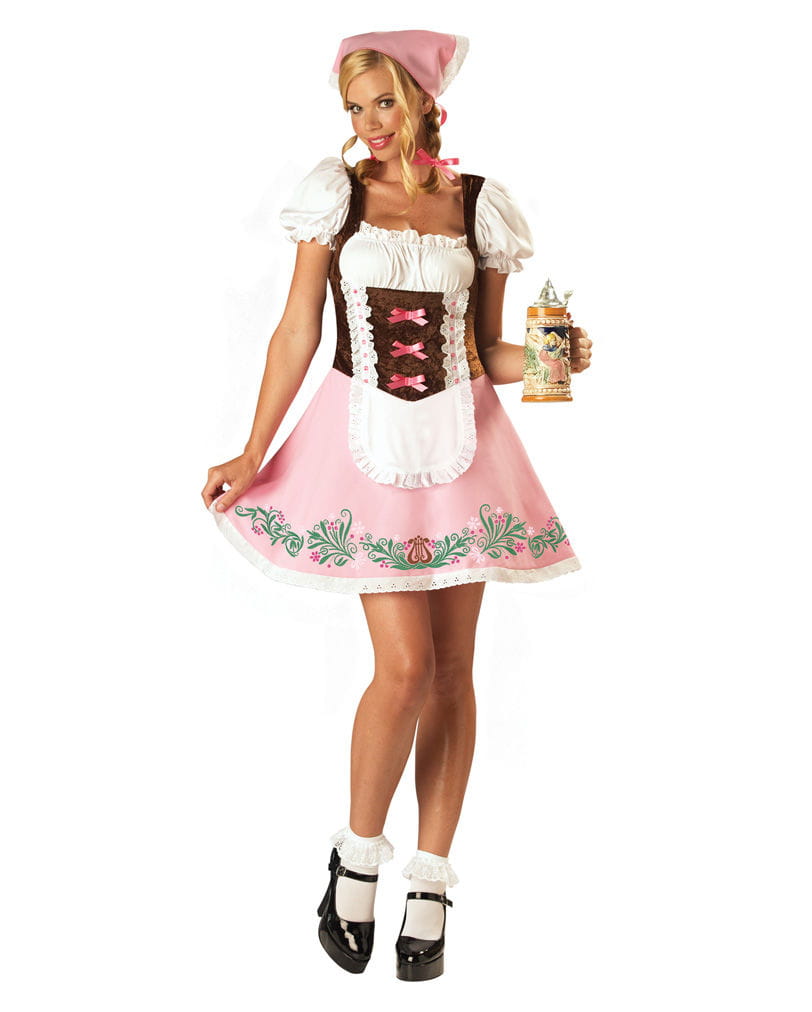 Wiesn Madl Oktoberfest Kostüm - Dirndl Kostüme kaufen L / 40 von Karneval Universe