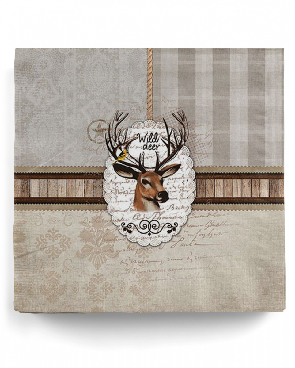 Wild Deer Hirsch Servietten 20 St. Tischdeko von Karneval Universe