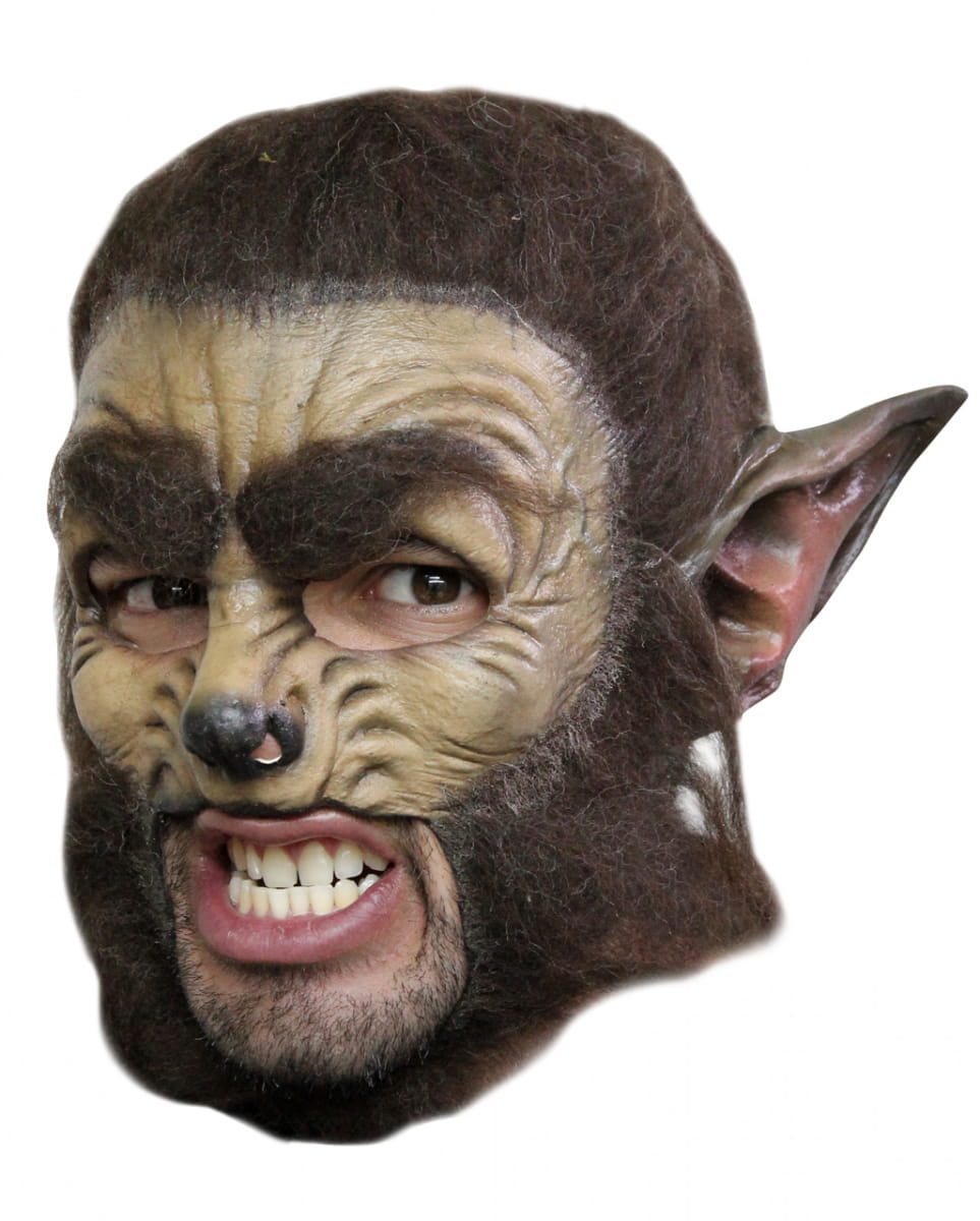 Wolf Maske Deluxe  Werwolf Maske kaufen von Karneval Universe