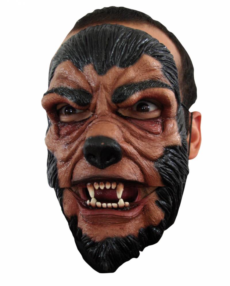 Wolfsmann Maske -Monster Maskierung-Beast Maske von Karneval Universe