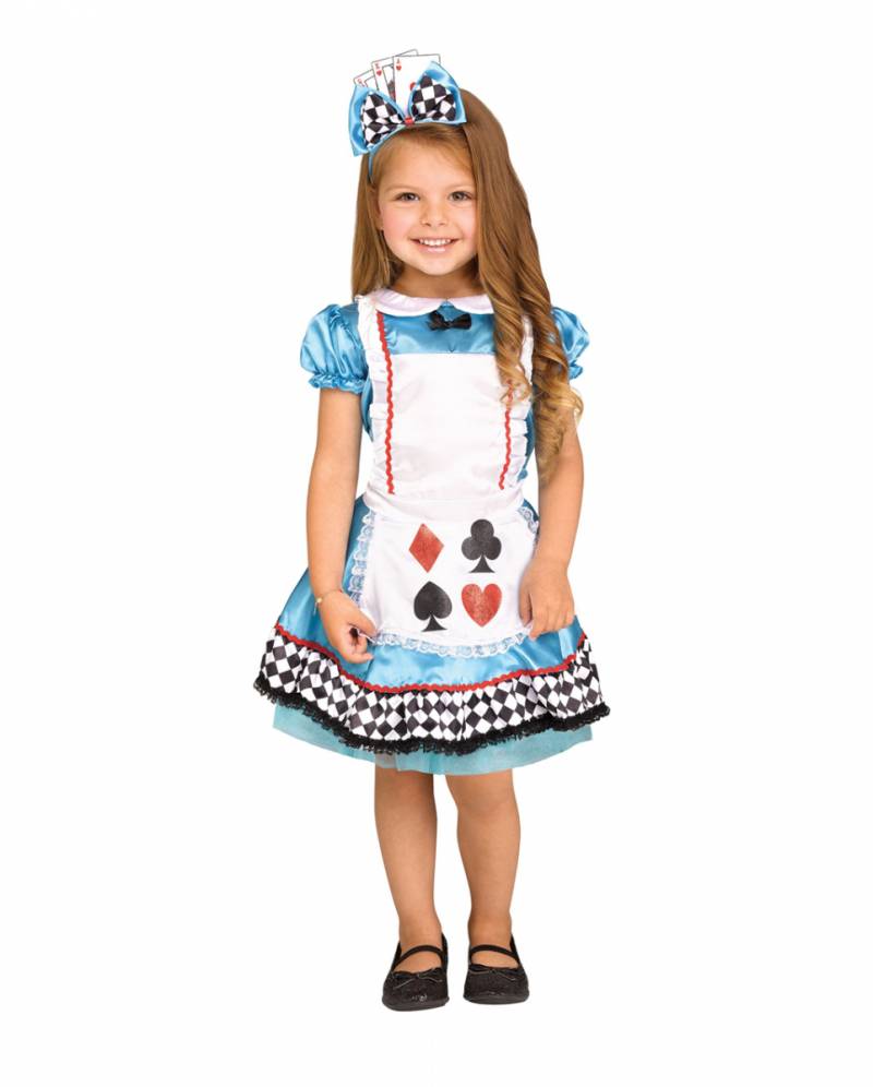 Wunderland Kartenkostüm für Mädchen bestellen von Karneval Universe