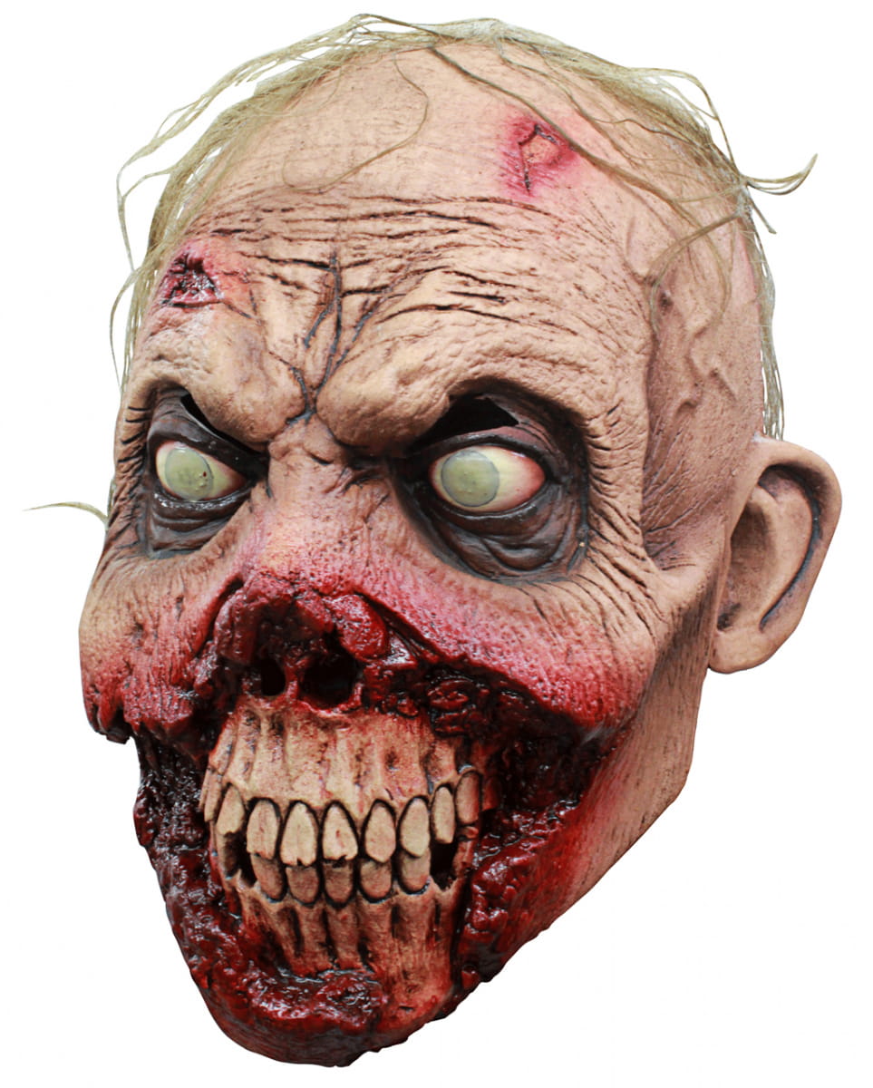 Zahnfleisch Splatter Zombie Maske Halloween Maske von Karneval Universe