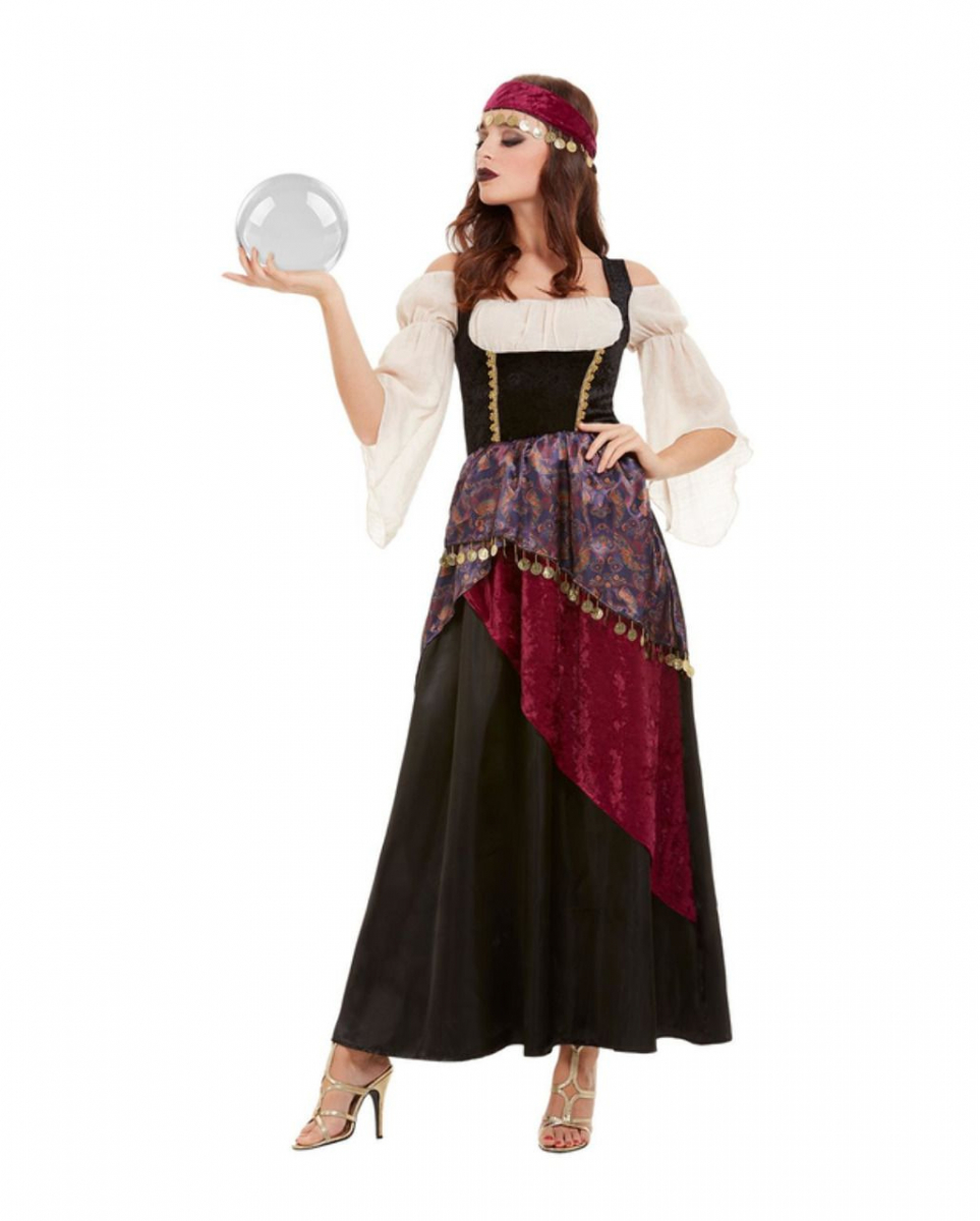 Zigeuner Deluxe Damenkostüm für Karneval & Fasching L von Karneval Universe