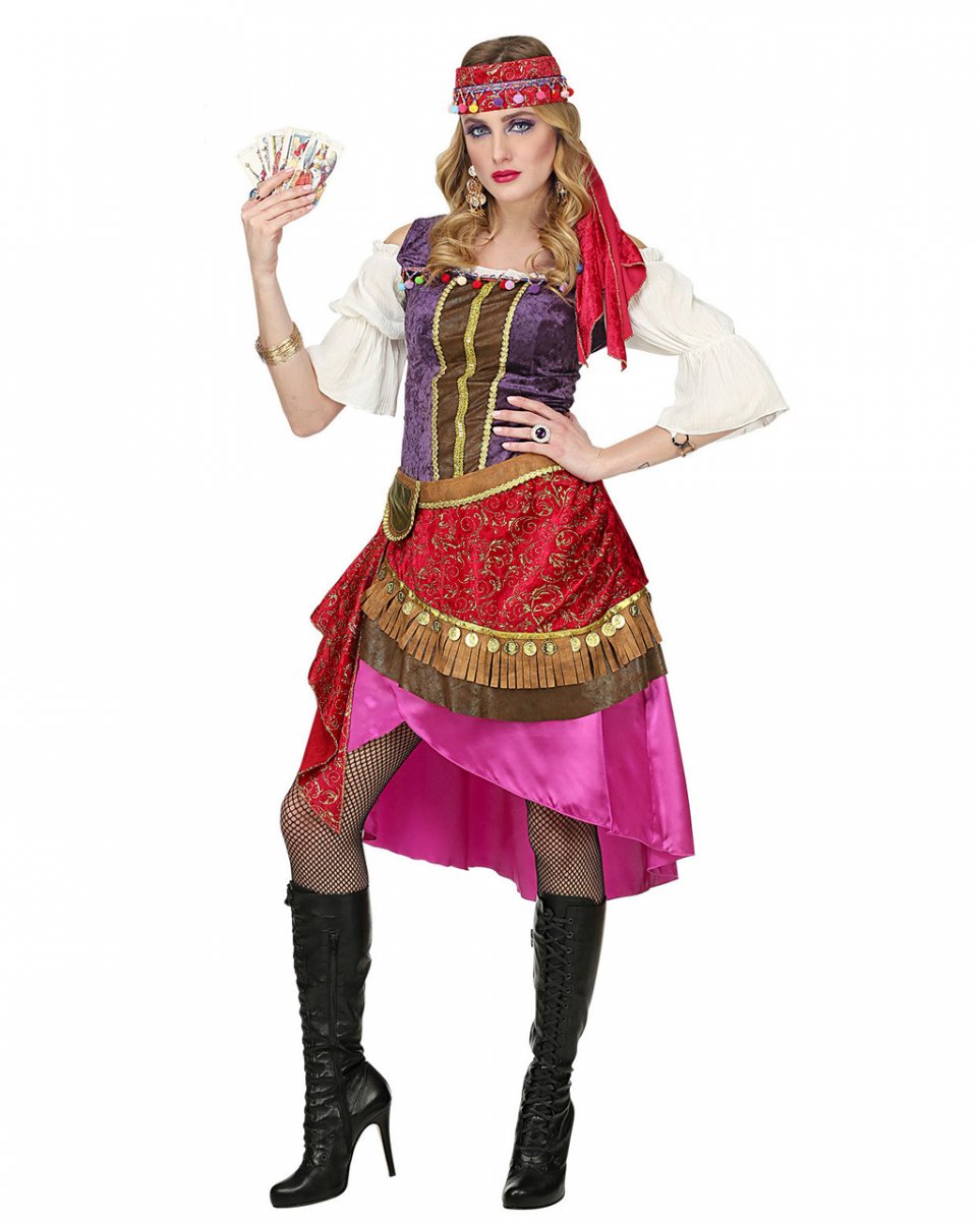 Hellseherin Kostüm mit Stirnband ➤ kaufen M von Karneval Universe