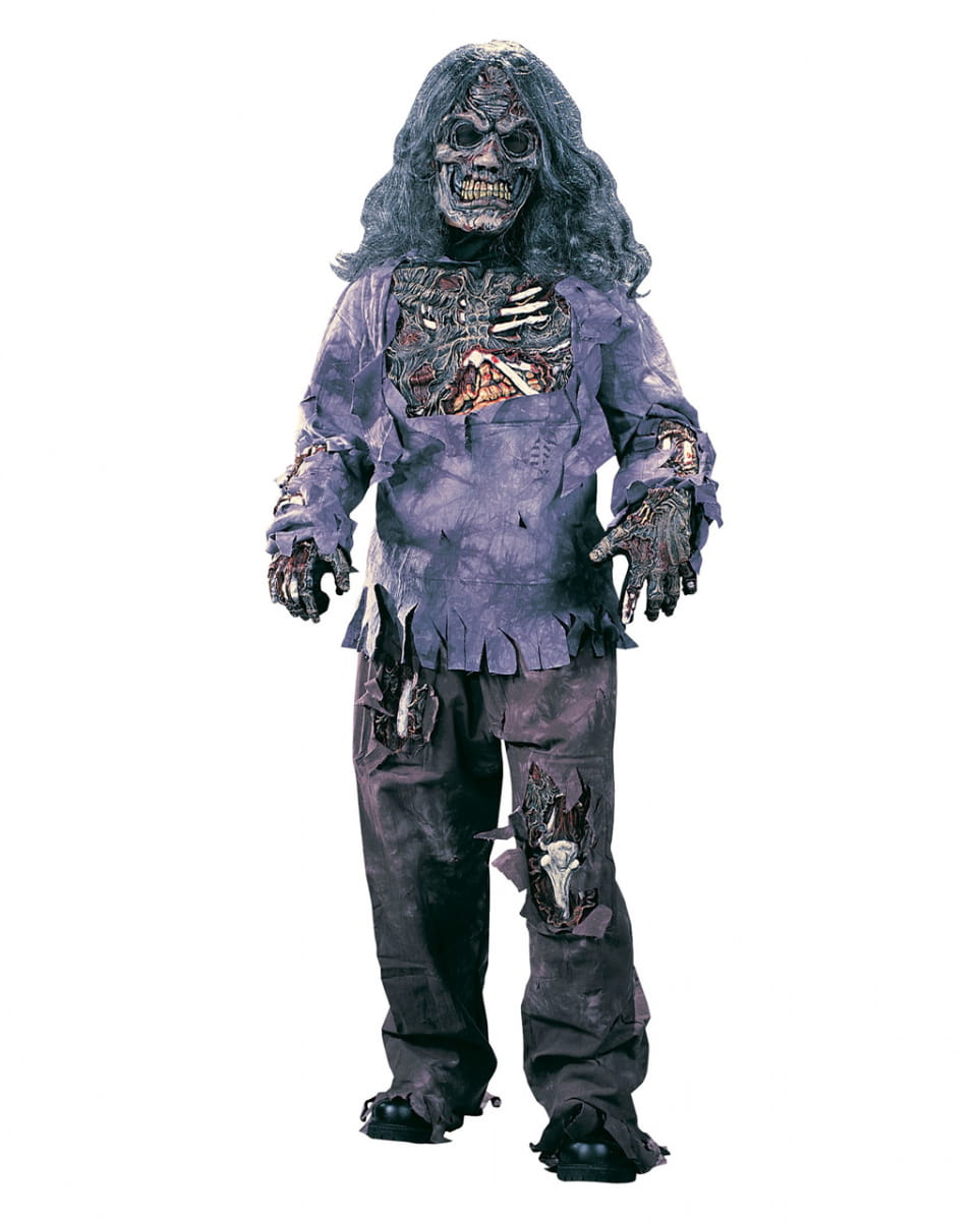 Zombie Deluxe Kostüm für Kinder an Halloween L von Karneval Universe