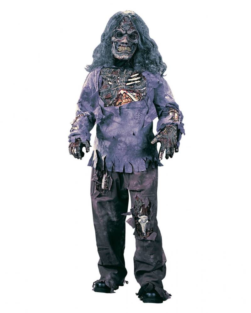 Zombie Deluxe Kostüm für Kinder an Halloween L von Karneval Universe
