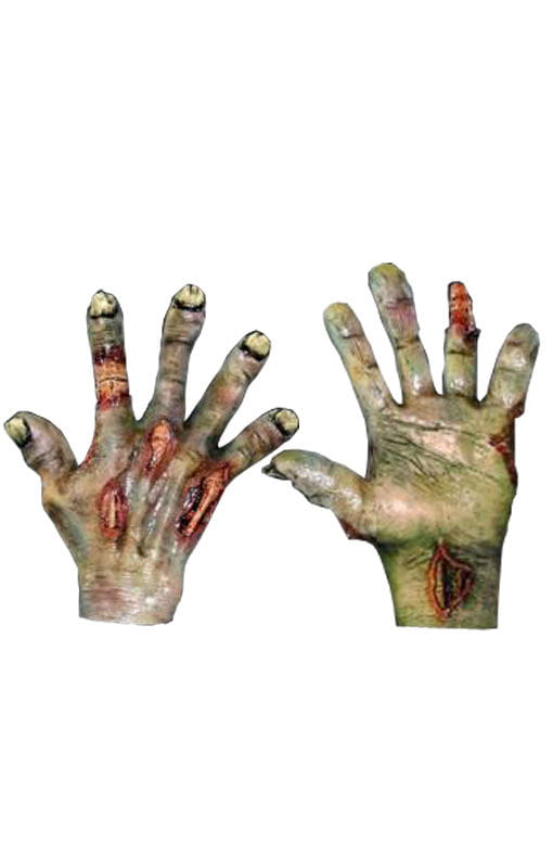Zombie Pranken grün  Halloween Kostümzubehör von Karneval Universe