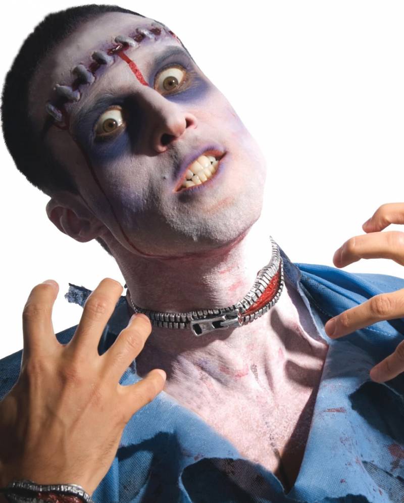 Zombie Zipper Wunde   Zombie Make-up günstig kaufen von Karneval Universe