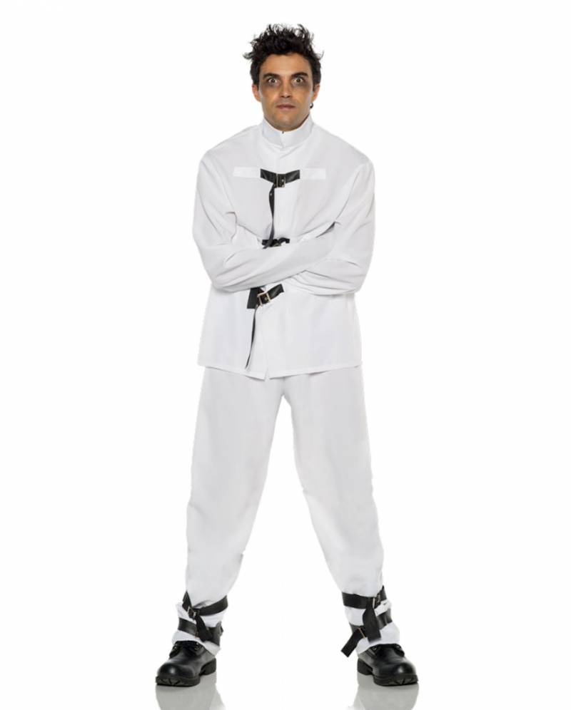 Zwangsjacke Männerkostüm mit Schnallen ➔ Halloween XL von Karneval Universe