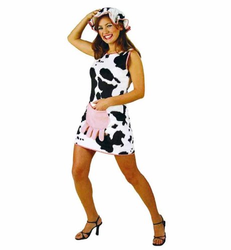 Halloween/- Karneval/- Fasching/- Junggesellenabschied/- Mottoparties - Milka - Kuh Elsa - Kleid - Tier - Tierkostm - Gr. 40 von Karneval