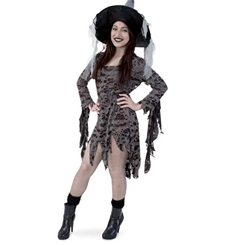 KarnevalsTeufel Damenkostüm Zombie Kleid Voodoo Halloween Hexenkostüm (34) von KarnevalsTeufel.de