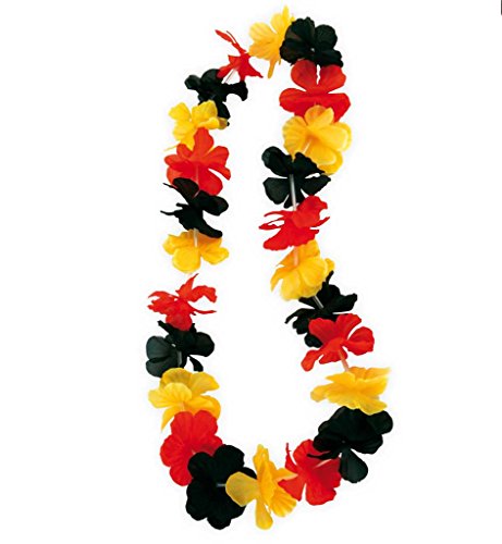 KarnevalsTeufel.de Hawaii-Kette Fan Deutschland Hawaii-Lei Hulakette von KarnevalsTeufel.de