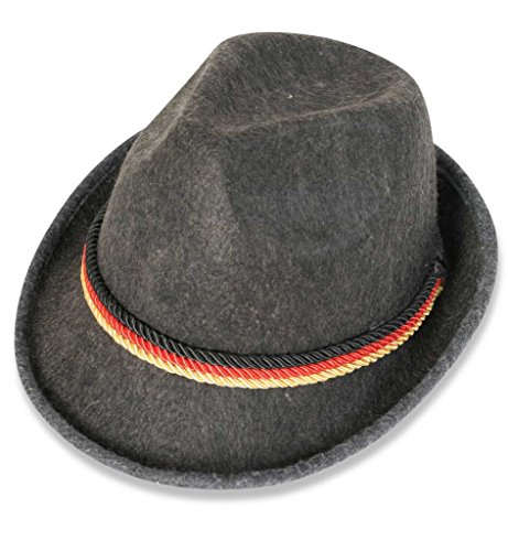 KarnevalsTeufel.de Hut Deutschland Fan Tiroler Kopfbedeckung Fahne KarnevalsTeufel.de Hut Deutschland Fan Tiroler Kopfbedeckung Fahne von KarnevalsTeufel.de