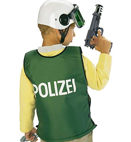 KarnevalsTeufel Kinderkostüm Polizei Weste Polizei Spielzeug-Schutzweste (128) von KarnevalsTeufel.de