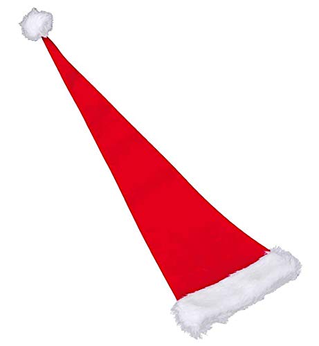KarnevalsTeufel Nikolausmütze extra lang Weihnachtsmann Weihnachten von KarnevalsTeufel.de