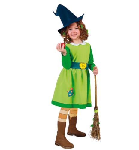 KarnevalsTeufel Petronella Apfelmus Kinderkostüm Hexe Fantasy (104) von KarnevalsTeufel.de