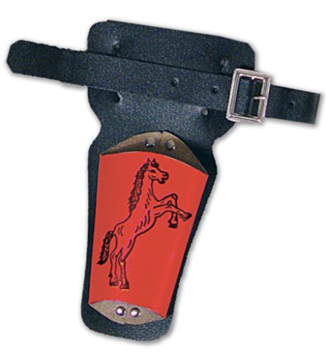 KarnevalsTeufel Revolvergürtel ca. 90 cm, sortierte Modelle, Karneval, Accessoire, Cowboy, Sheriff (schwarz/rot) von KarnevalsTeufel.de