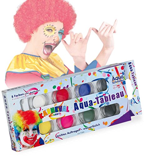 KarnevalsTeufel Schminkpalette in Theaterqualität Malkasten Aqua Tableau Schminke KarnevalsTeufel Schminkpalette in Theaterqualität Malkasten Aqua Tableau Schminke von KarnevalsTeufel.de